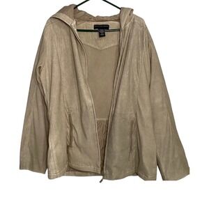 Women's XL Tan Geoffrey Beene Sports Jackett